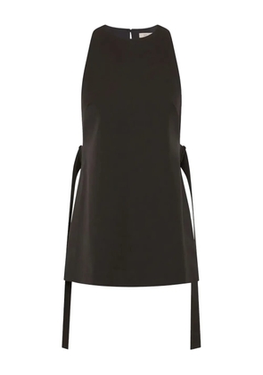 St. Agni side-tie top - Black