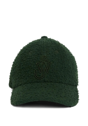 JW Anderson logo-embroidered cap - Green
