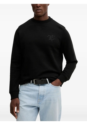 Karl Lagerfeld x Paris Hilton crew-neck sweatshirt - Black