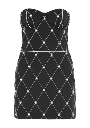 Les Filles d'Eva pearl-embellished dress - Black