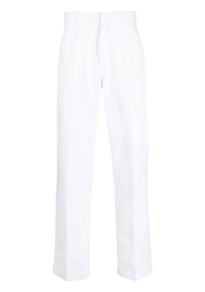 Dickies Construct rear logo-patch trousers - White