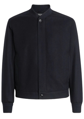 Zegna Oasi Elements cashmere bomber jacket - Blue