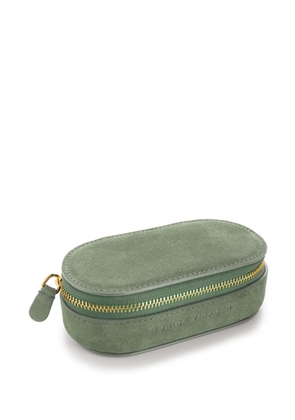 Monica Vinader suede jewellery box - Green