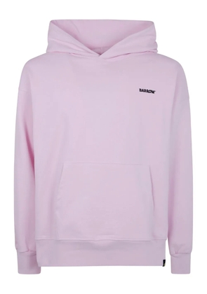 BARROW pocket-detail hoodie - Pink