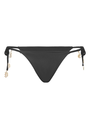 Philipp Plein charm-detail bikini bottoms - Black