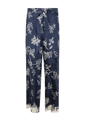 'S Max Mara Cinzia floral-print trousers - Blue