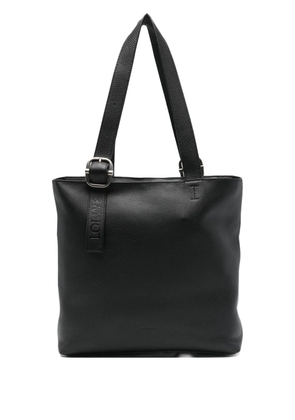 LOEWE Loop buckle-detail tote bag - Black