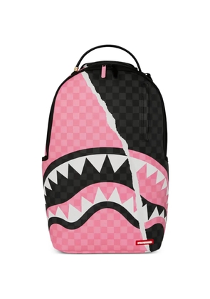 Sprayground checked backpack - Pink