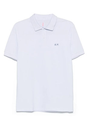 Sun68 floral-print polo shirt - White