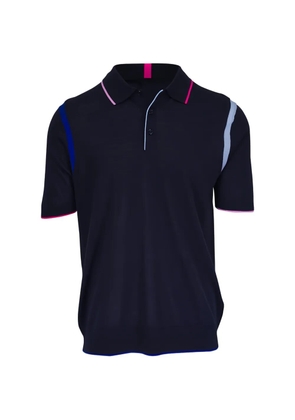 G/FORE stripe-detailed polo shirt - Blue