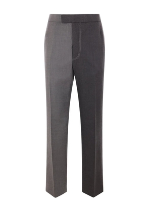 Thom Browne two-tone wool trousers - Grey