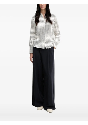 Pedro Del Hierro stripe-pattern shirt - White