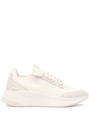 BOSS panelled suede sneakers - Neutrals