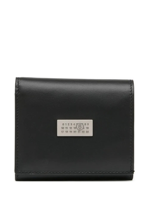 MM6 Maison Margiela Trifold plaque wallet - Black