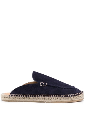 Scarosso suede jute-sole espadrilles - Blue