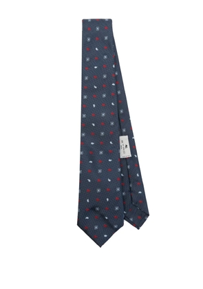 ETRO silk tie - Blue