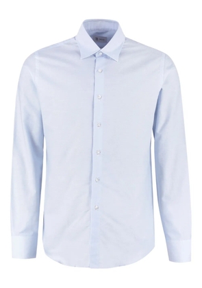 THE (Alphabet) oxford cotton shirt - Blue