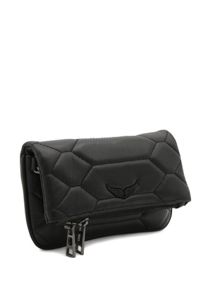 Zadig&Voltaire zip-up shoulder bag - Black