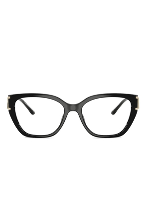 Michael Kors logo-plaque glasses - Gold