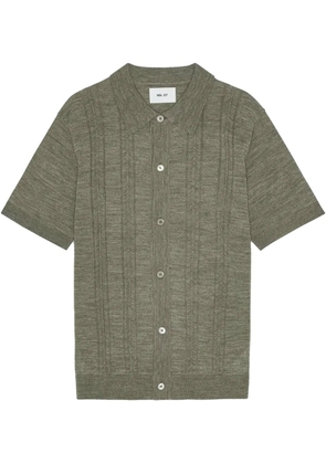 NN07 knitted shirt - Green