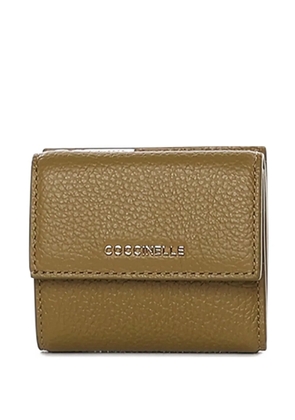 Coccinelle small leather wallet - Brown