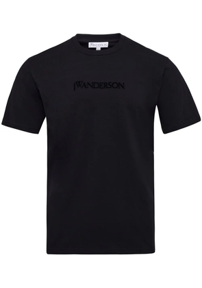 JW Anderson logo-embroidered T-shirt - Black