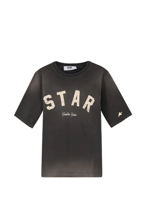 Golden Goose star-graphic T-shirt - Black