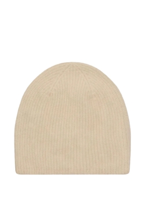LouLou de Saison ribbed beanie hat - Neutrals