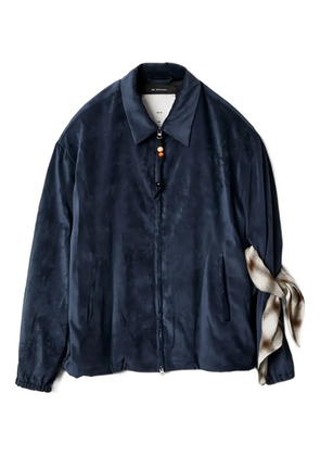 Song For The Mute bandana-detail jacket - Blue