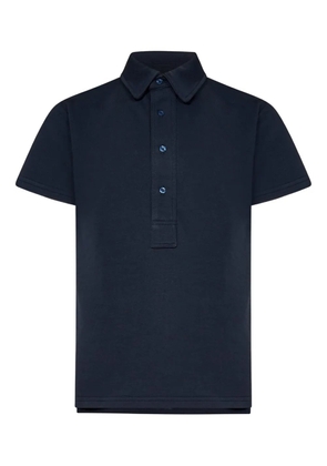 FRANZESE COLLECTION Wimbledon four-button placket polo shirt - Blue