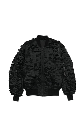 Alpha Industries MA-1 Ulcans Flight circular-appliqué bomber jacket - Black