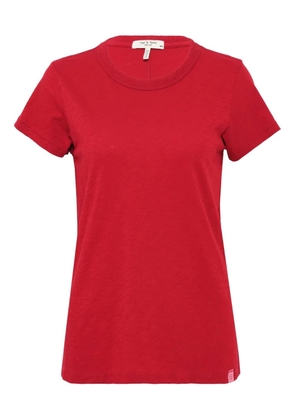 rag & bone Slub crew-neck T-shirt - Red
