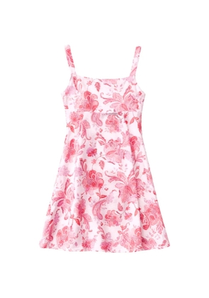 AZEEZA Arden paisley mini dress - White