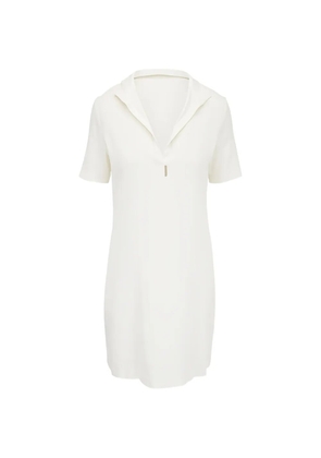 Peter Cohen Paola collared mini dress - White