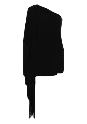 Moschino fringed mini dress - Black