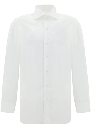 Finamore 1925 Napoli spread-collar shirt - White