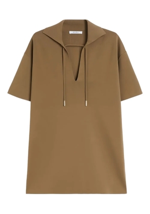 Max Mara short sleeve blouse - Brown