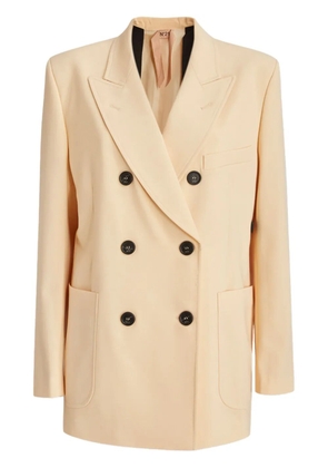 Nº21 double-breasted blazer - Neutrals