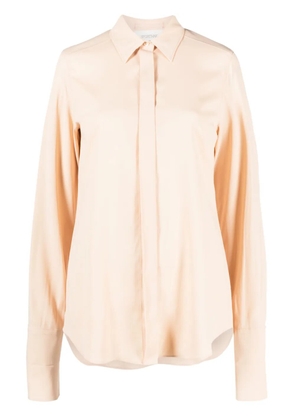 Sportmax Yen long-sleeve shirt - Neutrals