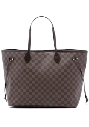 Louis Vuitton Pre-Owned 2010 Damier Ebene Neverfull GM tote bag - Brown