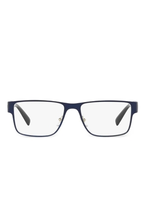 Versace Eyewear Medusa Head logo rectangular-frame glasses - Blue