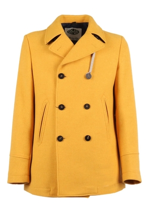 Camplin double-breasted peacoat - Yellow