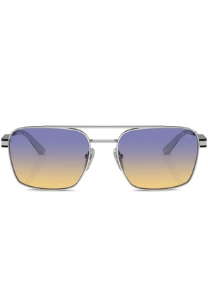 Prada Eyewear square-frame sunglasses - Silver