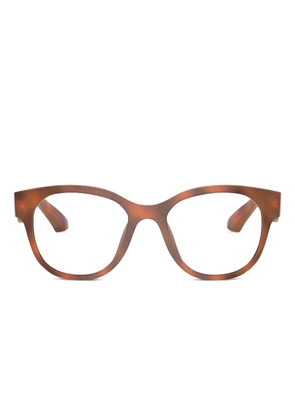 Alain Mikli A03526 round glasses - Brown