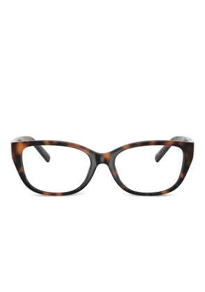 Tiffany & Co Eyewear crystal-embellished glasses - Brown
