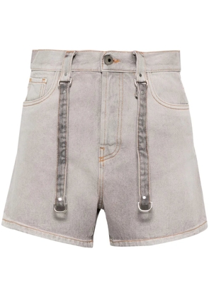 Off-White Laundry denim shorts - Neutrals