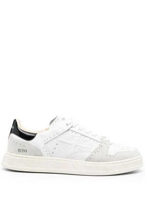 Premiata Quinn panelled low-top sneakers - White