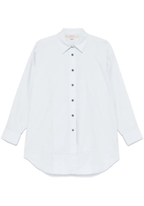 REMAIN pintuck-detail shirt - Blue