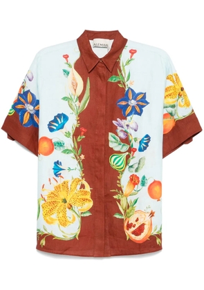 ALEMAIS Dahlia shirt - Blue