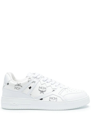 MCM Neo Derby Visetos sneakers - White